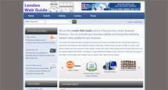 Desktop Screenshot of londonwebguide.co.uk